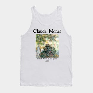 Camille Monet in the garden Tank Top